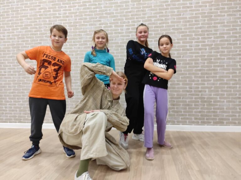 На занятии HiP-hop