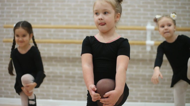 Тренировка баланса у детей