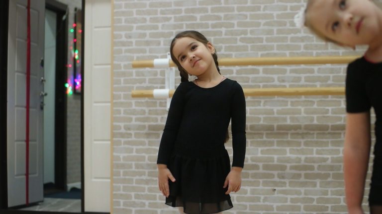 Амелия на занятии