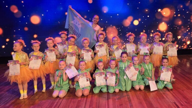 Татяна Александровна со своими воспитанниками