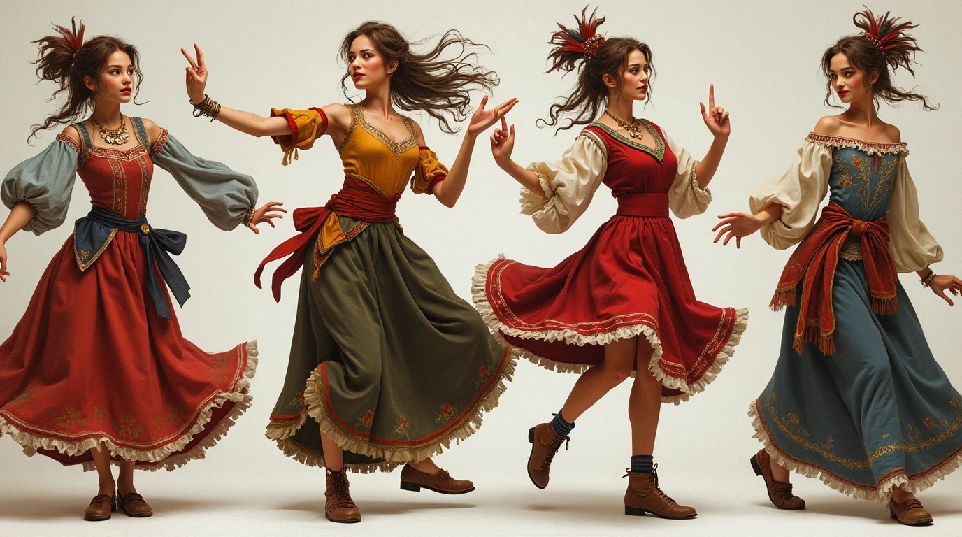 Разнообразие танцевальных групп