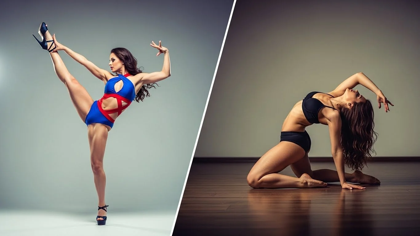 Танцы High Heels VS Пластика