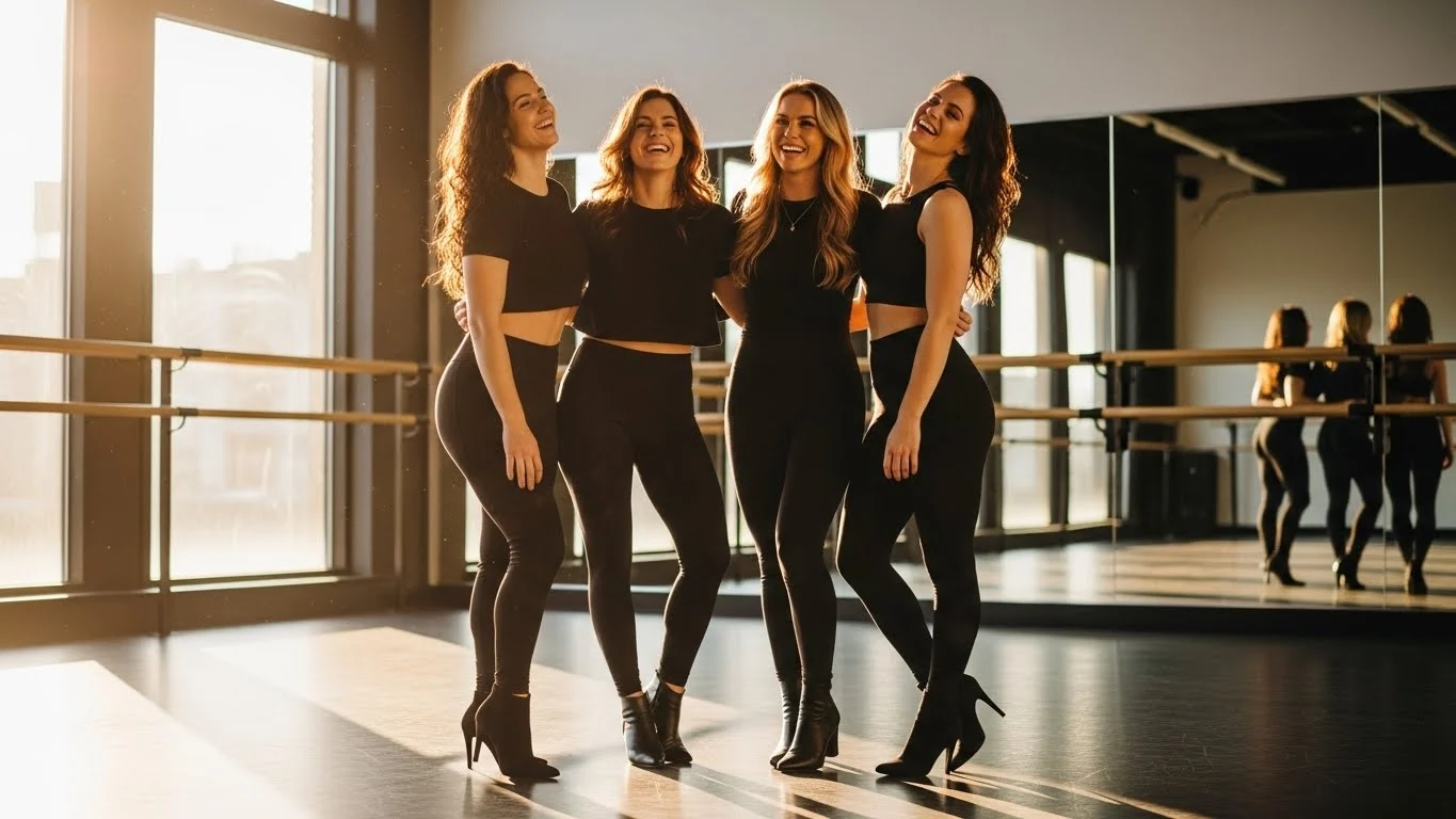 Постановка мини-хореографии high heels в студии Большая Медведица