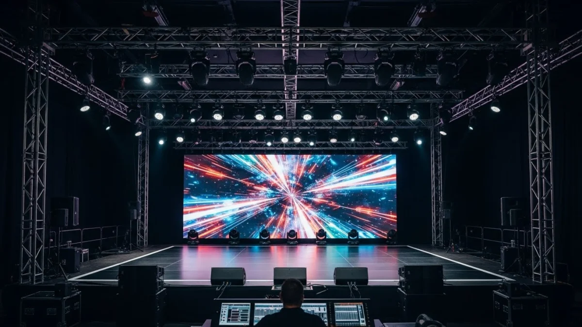 Профессиональное техническое оснащение сцены