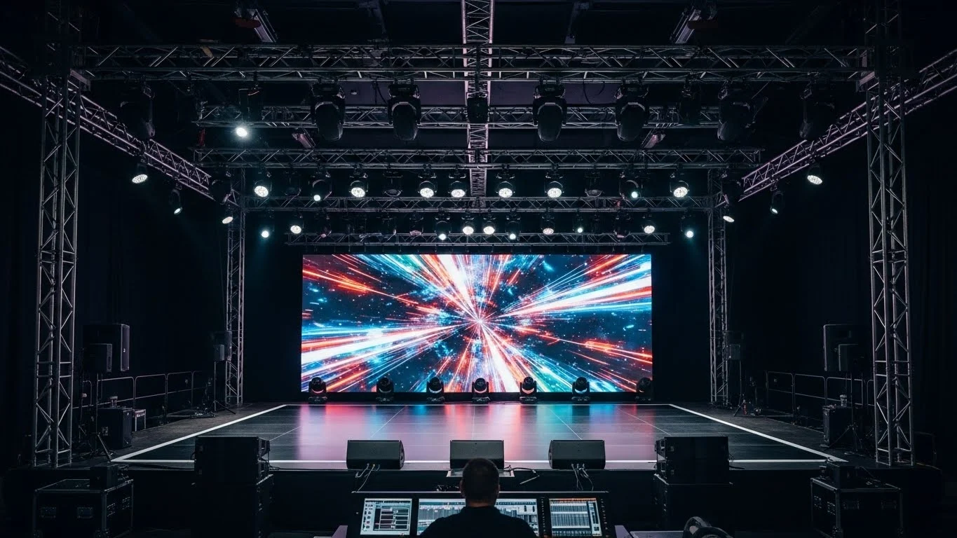 Профессиональное техническое оснащение сцены