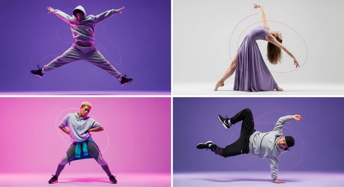 Разнообразие стилей (коллаж)